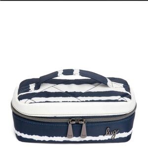 NWT ⚓️Lug Swizzle Travel Jewelry Case Navy Stripe